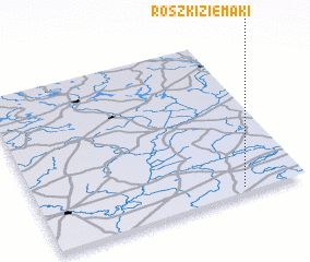 3d view of Roszki Ziemaki