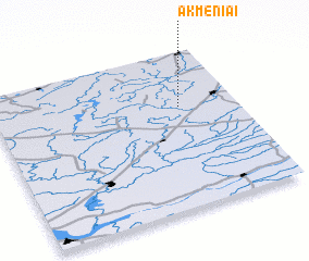 3d view of Akmeniai