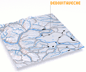 3d view of Dedoviţa Veche