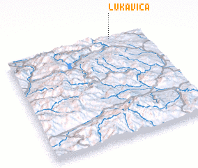 3d view of Lukavica