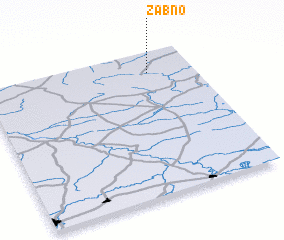 3d view of Żabno