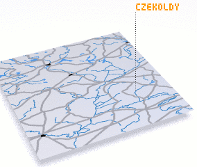 3d view of Czekołdy