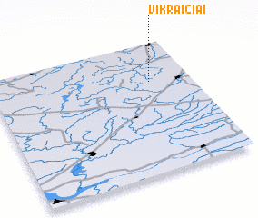 3d view of Vikraičiai