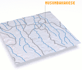 3d view of Musumba-Kakese