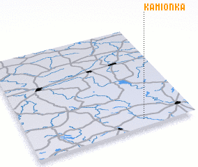 3d view of Kamionka