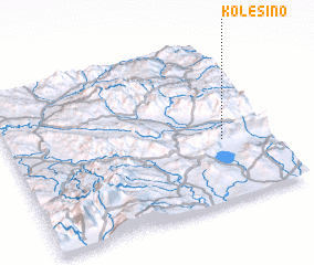 3d view of Kolešino