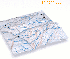 3d view of Baia Craiului