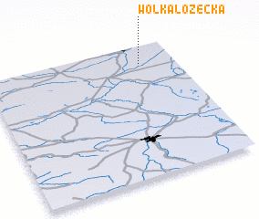 3d view of Wólka Łóżecka