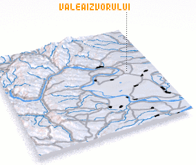 3d view of Valea Izvorului