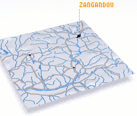 3d view of Zangandou