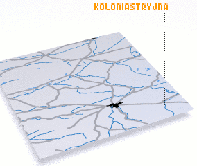 3d view of Kolonia Stryjna