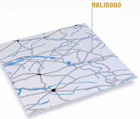 3d view of Malinowo