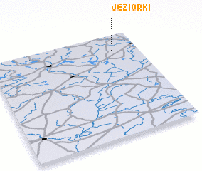 3d view of Jeziorki