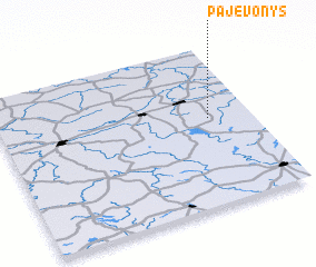 3d view of Pajevonys