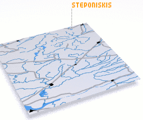 3d view of Steponiškis