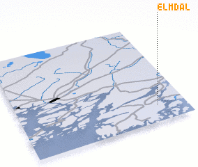 3d view of Elmdal