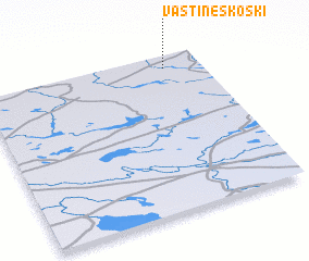 3d view of Vastineskoski