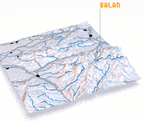 3d view of Bălan