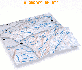 3d view of Ohaba de sub Munte