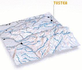 3d view of Tuştea