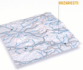 3d view of Huzăreşti