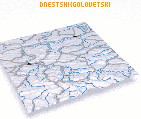 3d view of Dnestshik-Golovetski