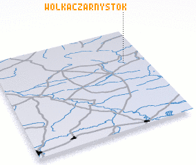 3d view of Wólka Czarnystok