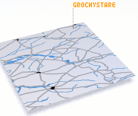 3d view of Grochy Stare