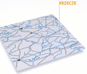 3d view of Krzecze