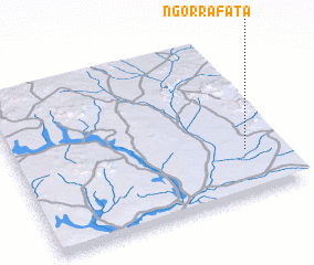 3d view of Ngorra Fata