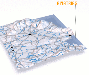 3d view of Ayía Triás