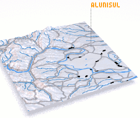 3d view of Alunişul