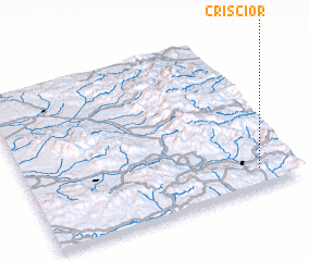 3d view of Crişcior