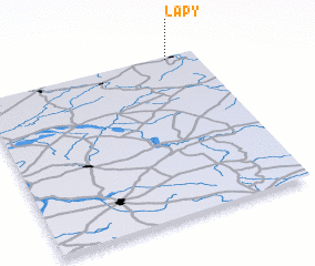 3d view of Łapy