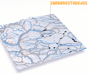 3d view of Sărdăneştii de Jos