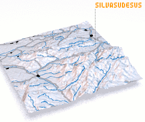 3d view of Silvaşu de Sus