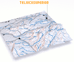 3d view of Teliucu Superior