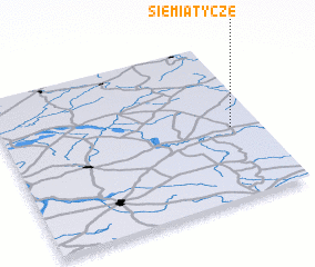 3d view of Siemiatycze