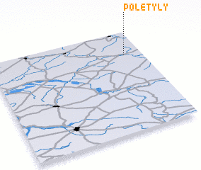 3d view of Poletyły