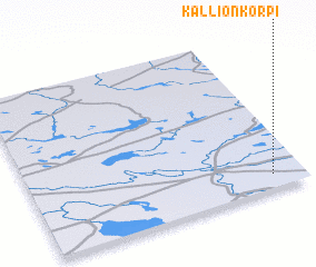 3d view of Kallionkorpi