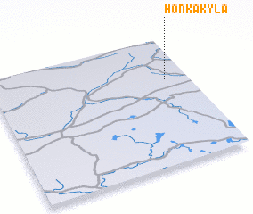 3d view of Honkakylä