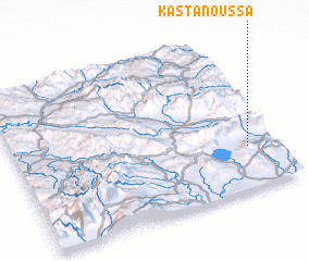 3d view of Kastanoússa