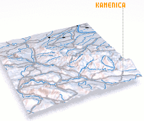 3d view of Kamenica