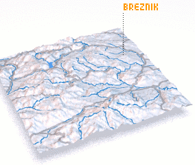 3d view of Breznik