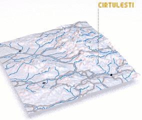 3d view of Cîrţuleşti