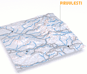 3d view of Pîrvuleşti