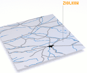 3d view of Ziółków