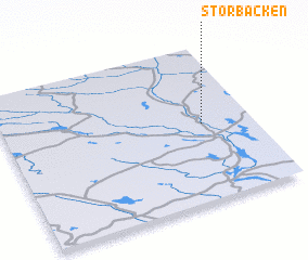 3d view of Storbäcken