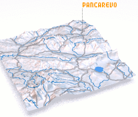 3d view of Pančarevo