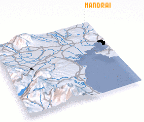 3d view of Mándrai